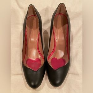 New Valentino Red size 41black kitten 2,5 inch hill made in Italy